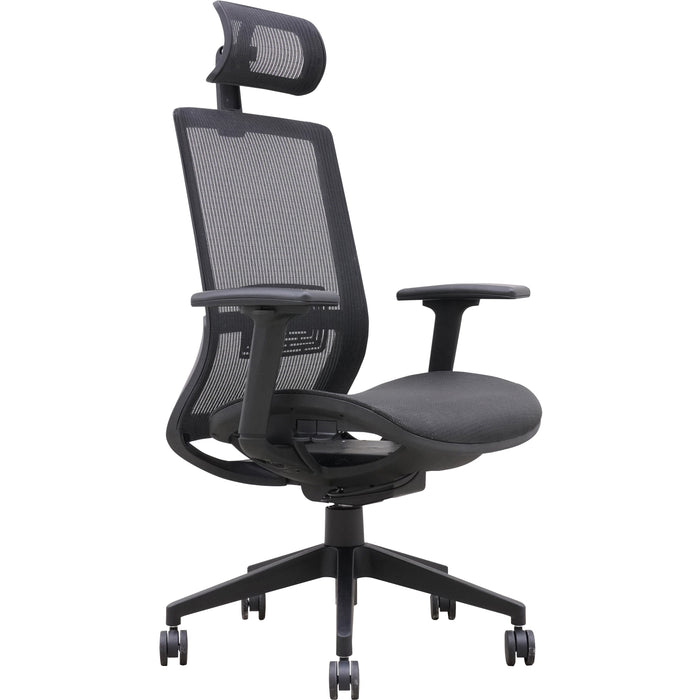 Lorell Mesh Task Chair With Headrest - LLR03208