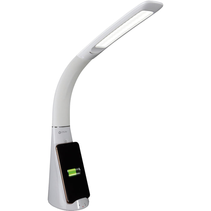 OttLite Purify LED Desk Lamp with Wireless Charging and Sanitizing - OTTSCNQC00S