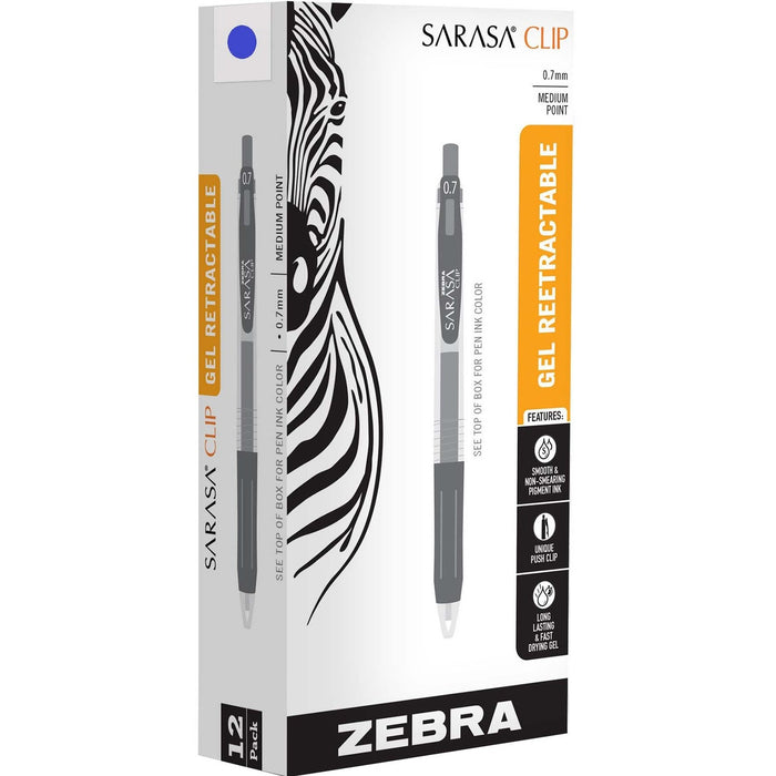 Zebra Pen SARASA Clip Retractable Gel Pen - ZEB48710