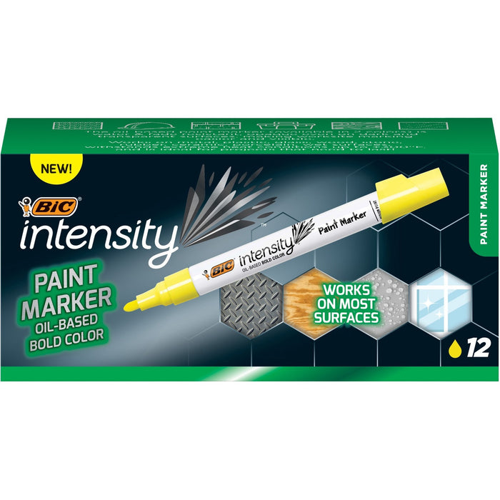 BIC Intensity Paint Marker - BICPMPRT11YEL