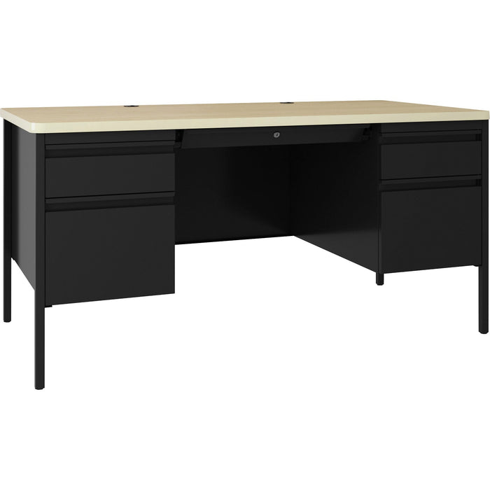 Lorell Fortress Double-pedestal Teacher's Desk - LLR03155