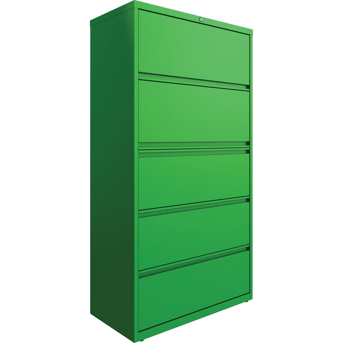 Lorell 4-drawer Lateral File with Binder Shelf - LLR03121