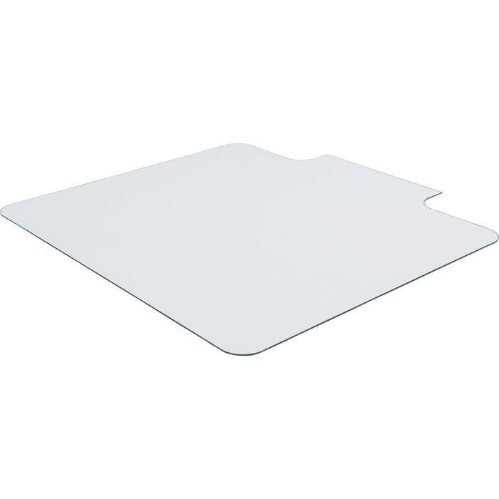 Lorell Glass Chairmat with Lip - LLR82837