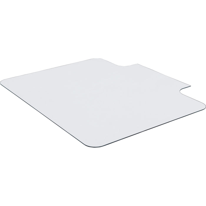 Lorell Glass Chairmat with Lip - LLR82836