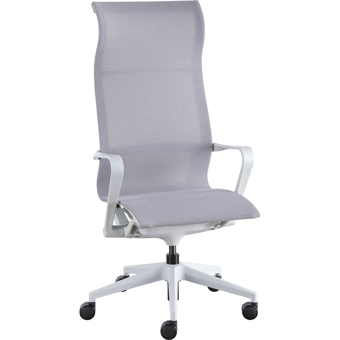 Lorell Executive Gray Mesh High-back Chair - LLR40208