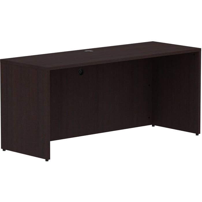 Lorell Espresso Laminate Desk - LLR18265