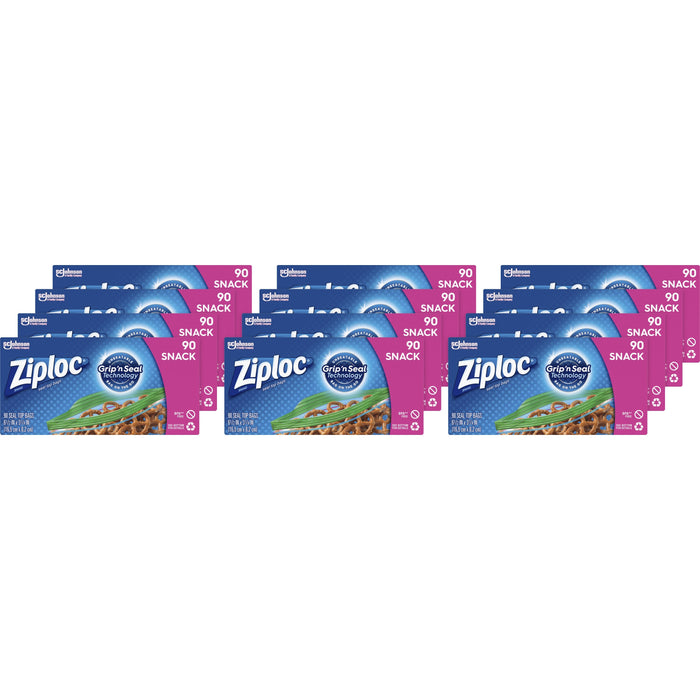 Ziploc Snack Size Storage Bags - SJN315892CT