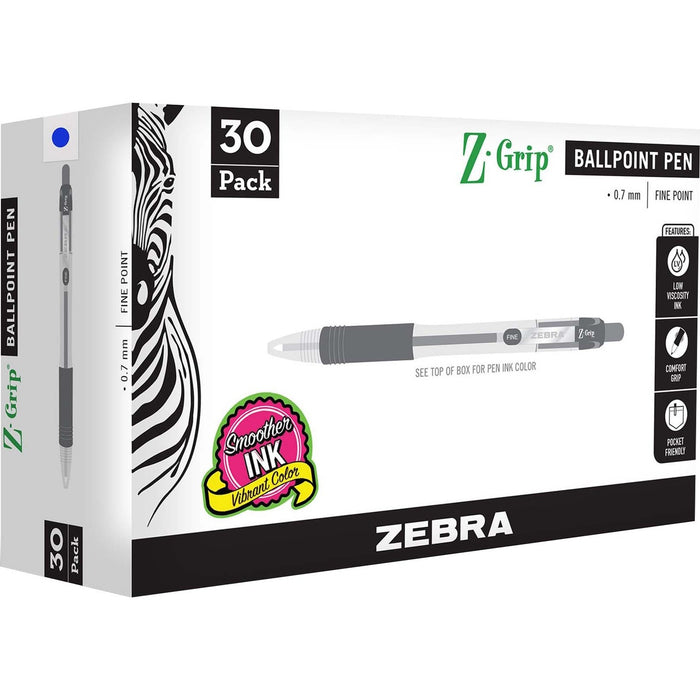 Zebra Pen Z-Grip Retractable Ballpoint Pen - ZEB25230