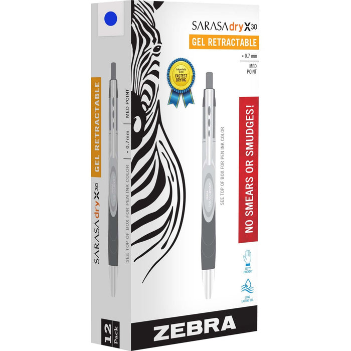 Zebra Pen SARASA dry X30 Retractable Gel Pen - ZEB43720