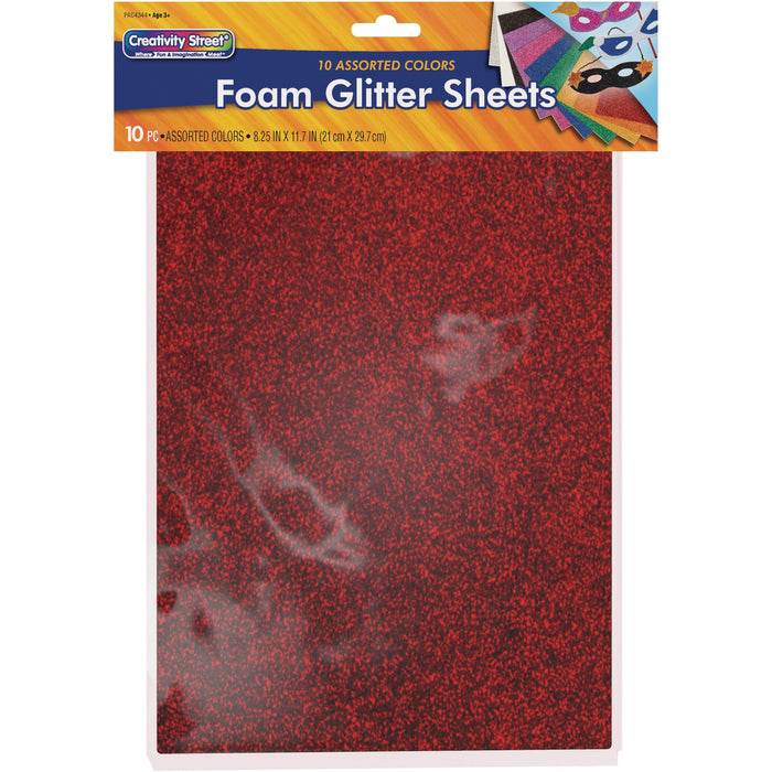 Creativity Street Wonderfoam Glitter Sheets - PAC4344