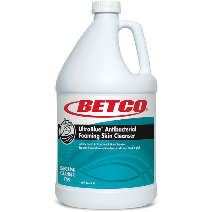 Betco Ultra Blue Antibacterial Foaming Skin Cleanser - BET7590400