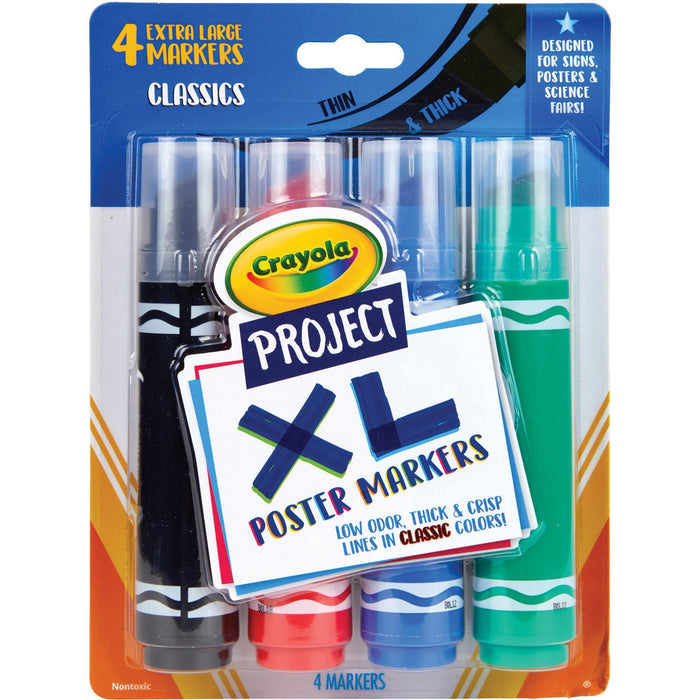 Crayola XL Classic Poster Markers - CYO588356