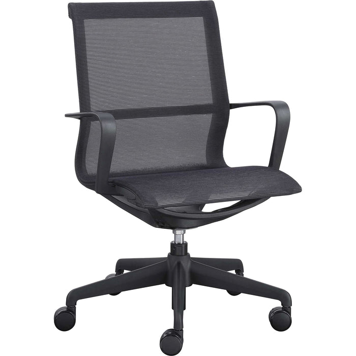 Lorell Executive Mesh Mid-back Chair - LLR40209