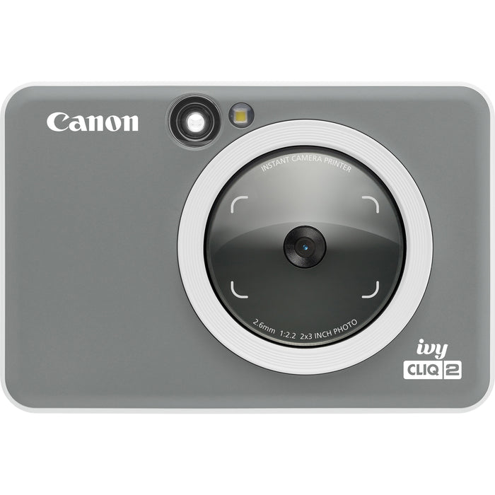 Canon IVY CLIQ2 5 Megapixel Instant Digital Camera - Charcoal - CNMIVYCLIQ2CHAR