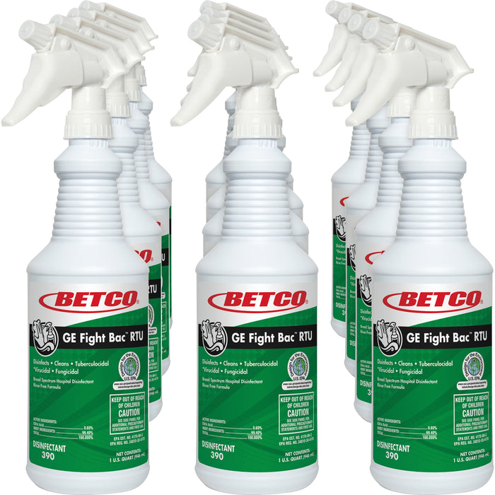 Betco Fight Bac RTU Disinfectant - BET3901200CT