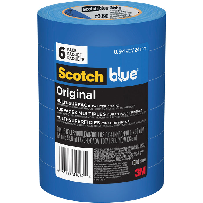 ScotchBlue Multi-Surface Painter's Tape - MMM209024EP6