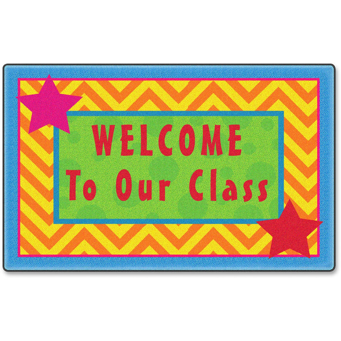 Flagship Carpets Silly Welcome Mat Seating Rug - FCICE33208W