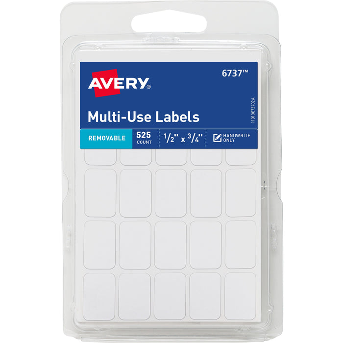 Avery&reg; White Multi-Use Labels - AVE06737