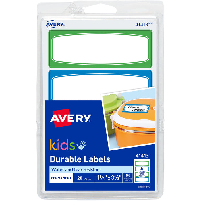 Avery&reg; Kids Gear Durable Labels - AVE41413