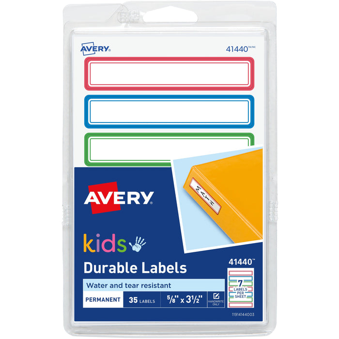 Avery&reg; Kids Gear Durable Labels - AVE41440