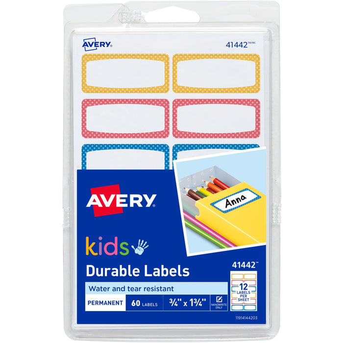 Avery&reg; Kids Gear Durable Labels - AVE41442