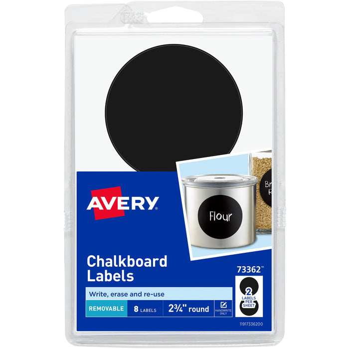 Avery&reg; Removable Chalkboard Labels - AVE73362