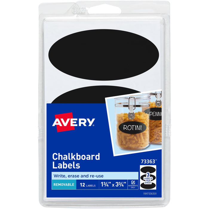 Avery&reg; Removable Chalkboard Labels - AVE73363