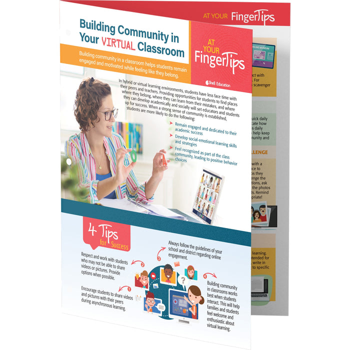 Shell Education Community Virtual Classroom Guide Printed Book - SHL126303