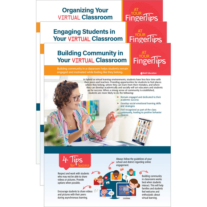 Shell Education Virtual Classroom Basics Set Printed Book - SHL126452