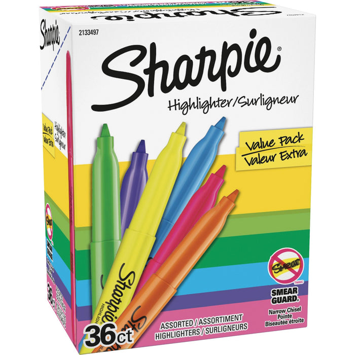 Sharpie 36-Count Pocket Highlighters - SAN2133497
