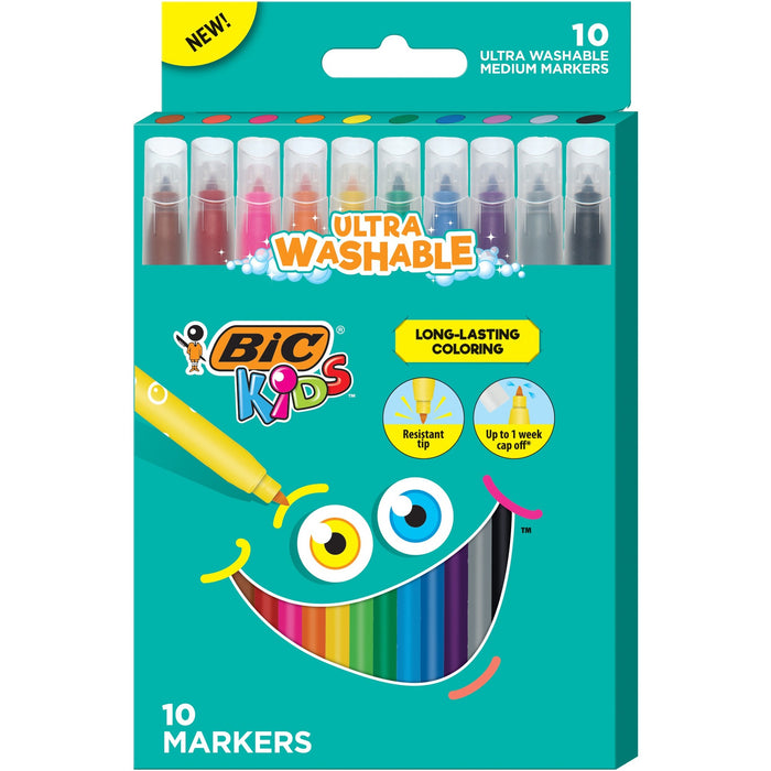 BIC Kids Coloring Marker - BICBKCM10AST