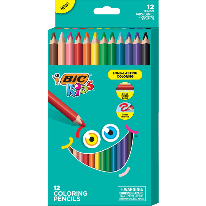 BIC Kids Colored Pencil - BICBKCPJ12AST