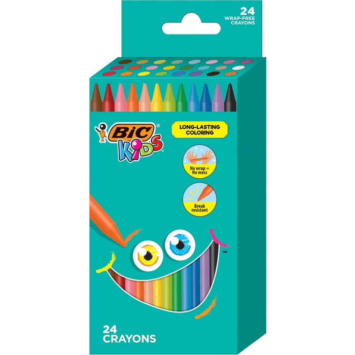 BIC Kids Crayons - BICBKPC24AST