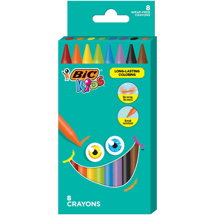 BIC Kids Crayons - BICBKPC8AST
