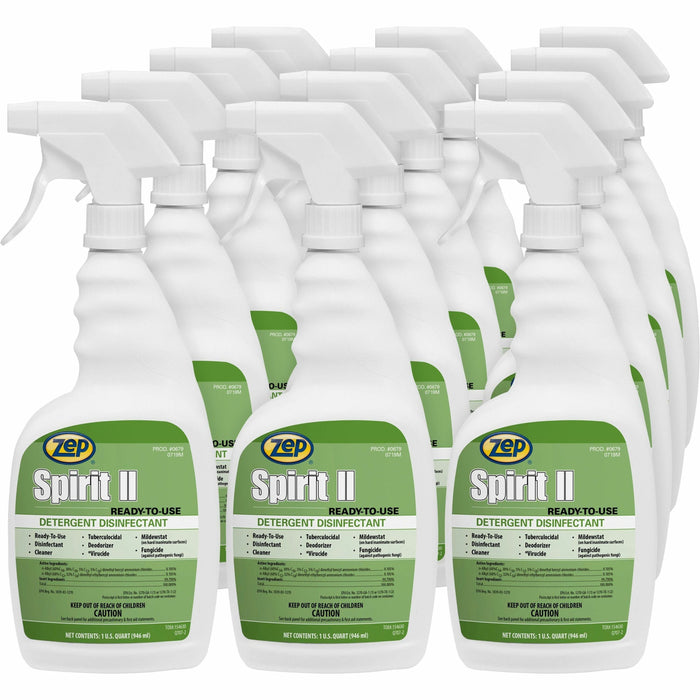 Zep Spirit II Detergent Disinfectant - ZPE67909