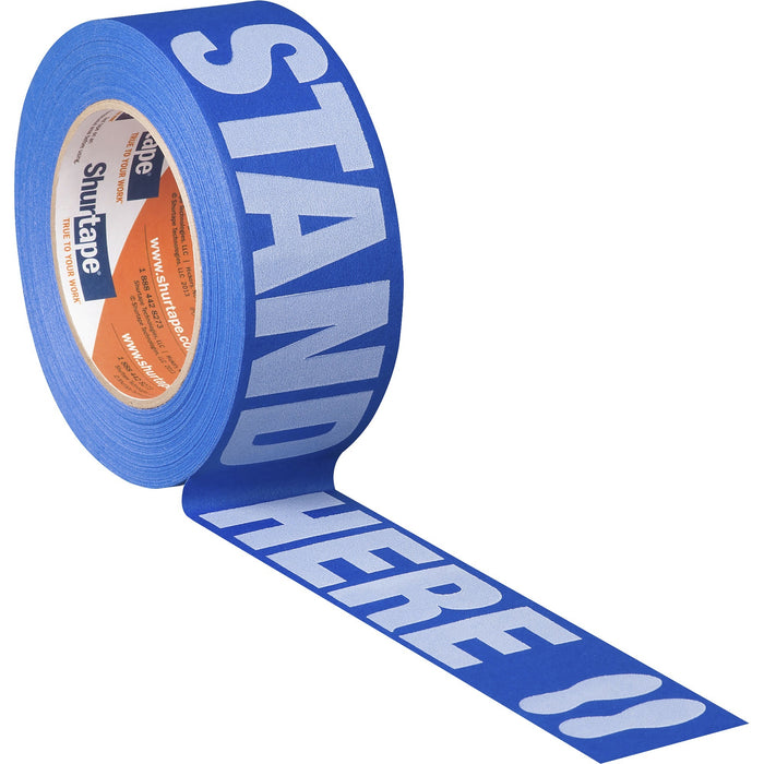 Duck STAND HERE Floor Marking Tape - DUC105156