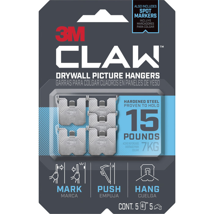 3M CLAW Drywall Picture Hanger - MMM3PH15M5ES