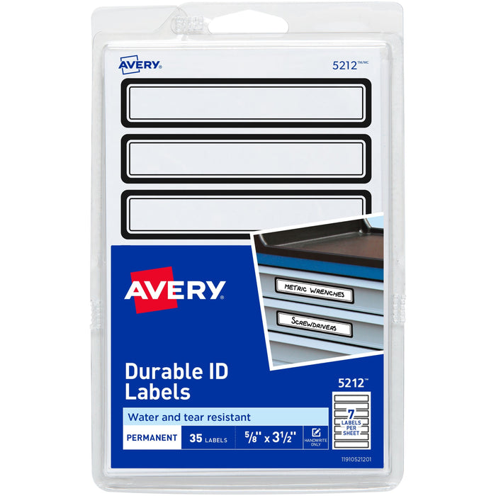 Avery&reg; Durable ID Labels - AVE05212