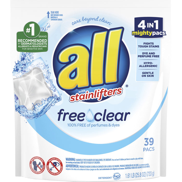 Dial All Free Clear Mightypacs Laundry Pods - DIA73978