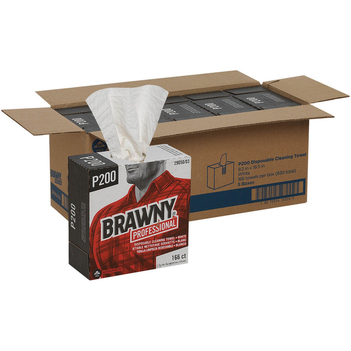 Brawny&reg; Professional P200 Disposable Cleaning Towels - GPC2905003
