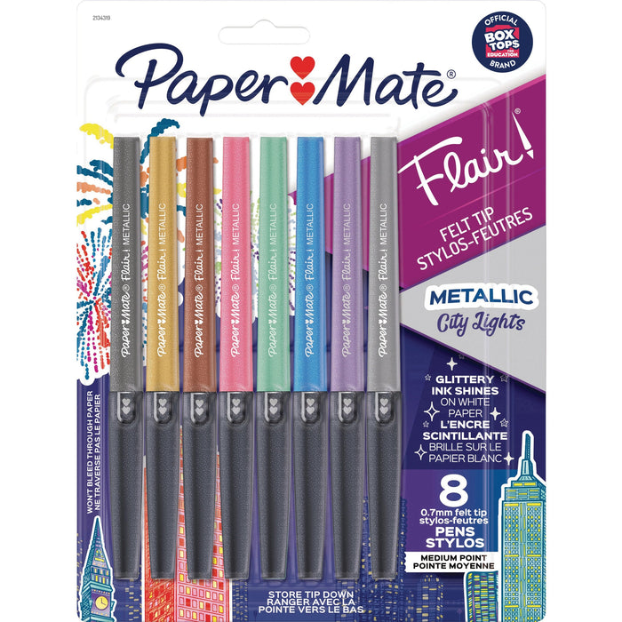 Paper Mate Flair Ultra-fine Tip Metallic Pens - PAP2134319