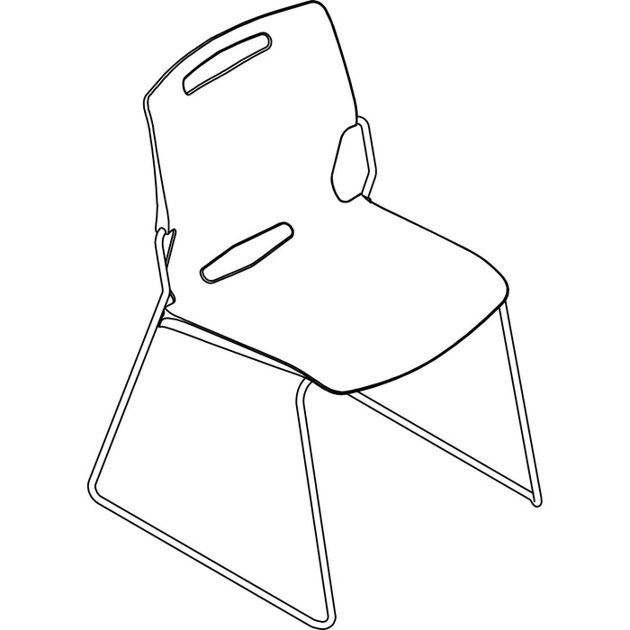 United Chair Pilo Stack Chair - UNCPL01P01SP