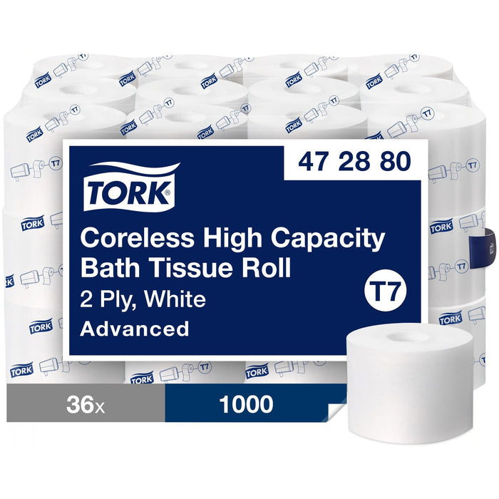 TORK Advanced Coreless High Capacity Bath Tissue - TRK472880