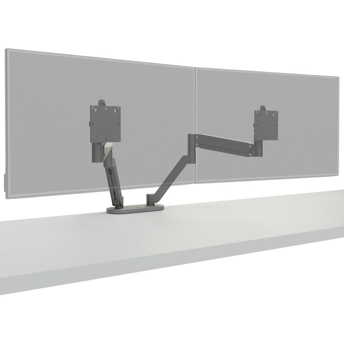Chief Koncis Dual Display Monitor Arm - For Displays 10-32" - Silver - CIFDMA2S