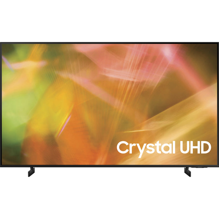 Samsung Crystal AU8000 UN65AU8000F 64.5" Smart LED-LCD TV - 4K UHDTV - Black - SASUN65AU8000