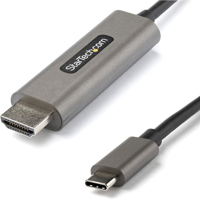 StarTech.com 16ft (5m) USB C to HDMI Cable 4K 60Hz with HDR10, Ultra HD USB Type-C to HDMI 2.0b Video Adapter Cable, DP 1.4 Alt Mode HBR3 - STCCDP2HDMM5MH