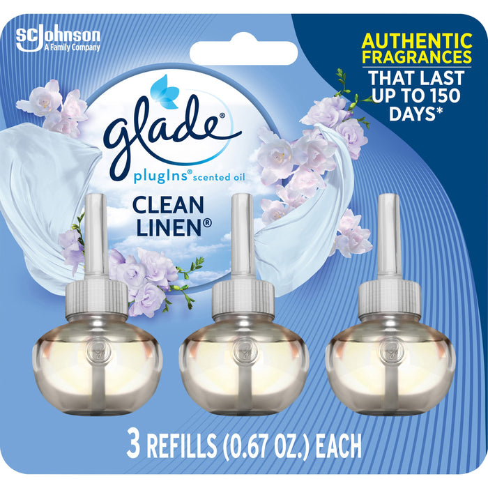 Glade Plug-In Warmers Linen Air Refill - SJN322826