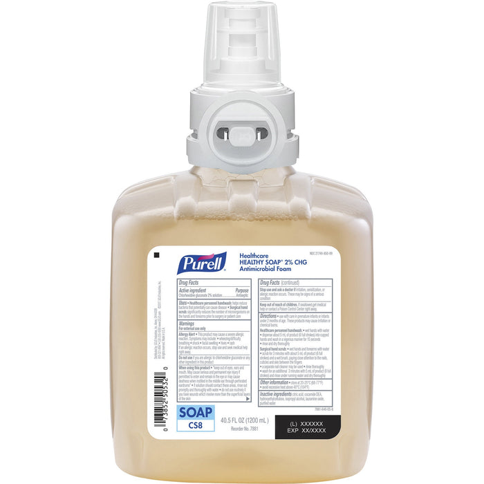 PURELL&reg; CS8 Health Soap CHG Antimicrobial Foam - GOJ788102