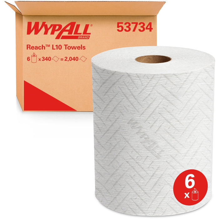 Wypall General Clean L10 Center-Pull Light Cleaning Towels - KCC53734