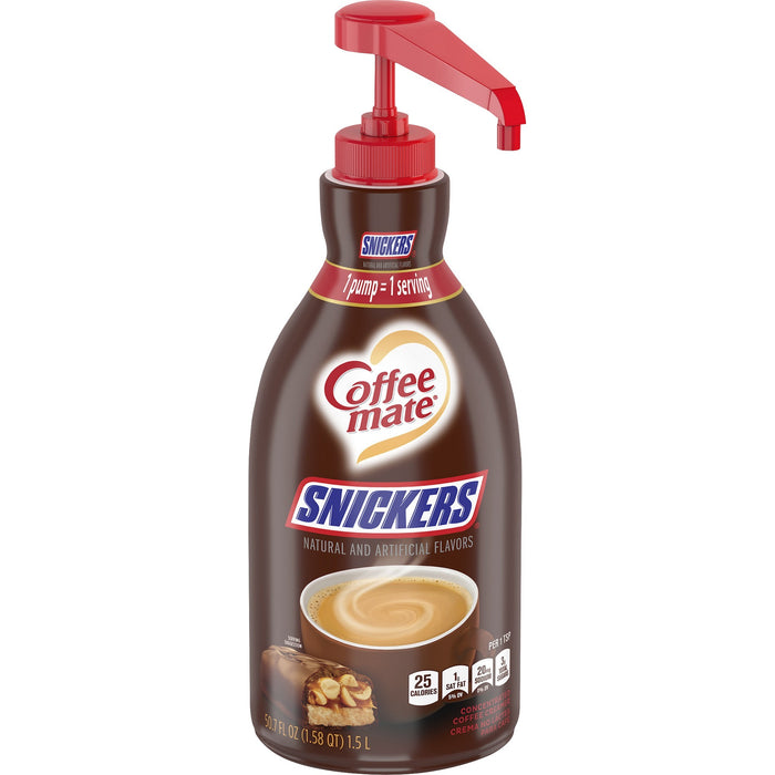 Coffee mate Snickers Flavored Liquid Creamer Pump - NES97955
